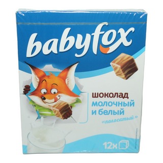 Шоколад Бэйби фокс молочный 90г